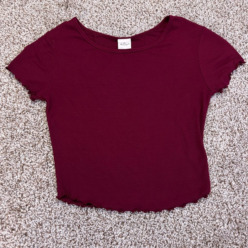 cute tilly's ribbed top